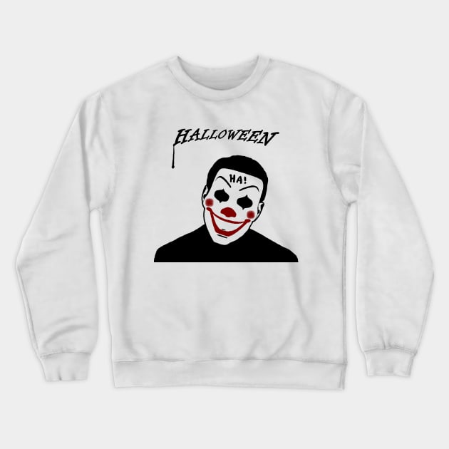 halloween T-Shirt Crewneck Sweatshirt by Anass8elkhattabi